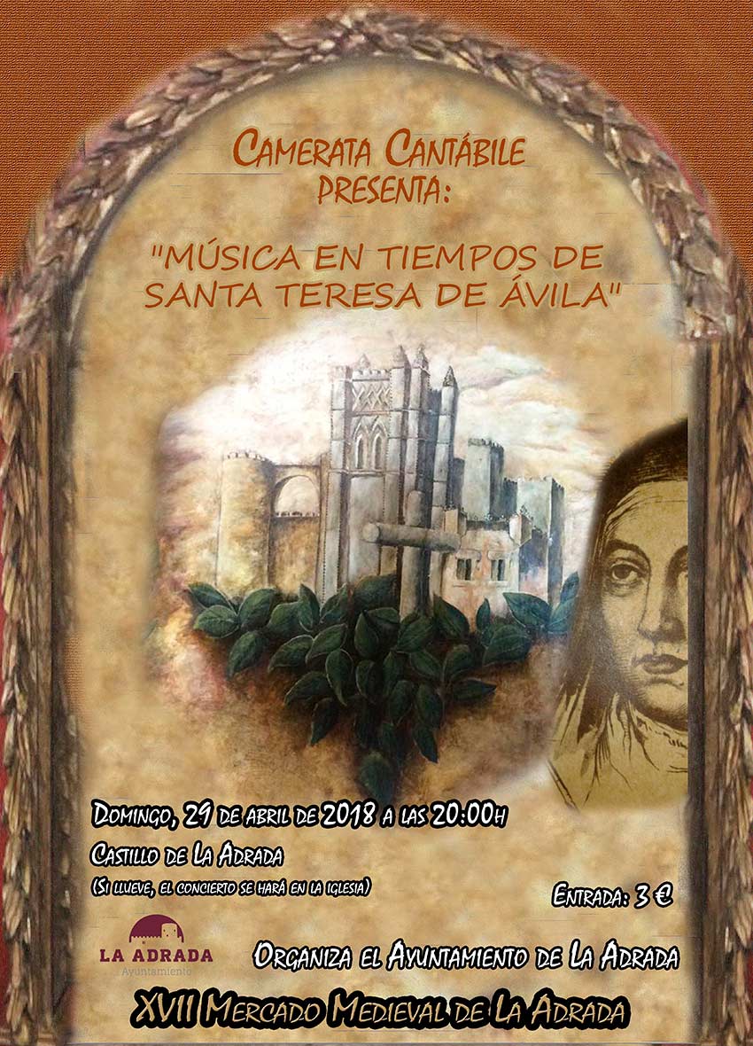 Concierto de Madrigales 2018 en el castillo de La Adrada