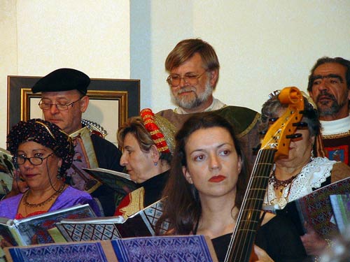 III mercado medieval. El Concierto de madrigales