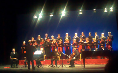 La Coral actuó en Villaviciosa de Odón