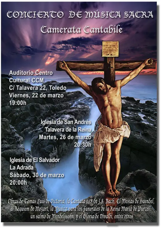 Conciertos de Música Sacra para la Semana Santa