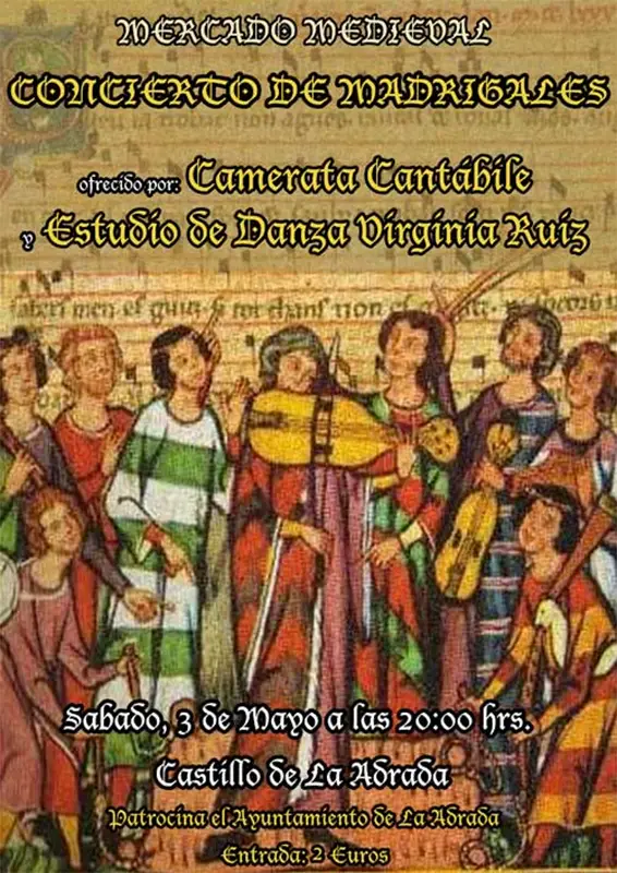 Próximo concierto de Madrigales